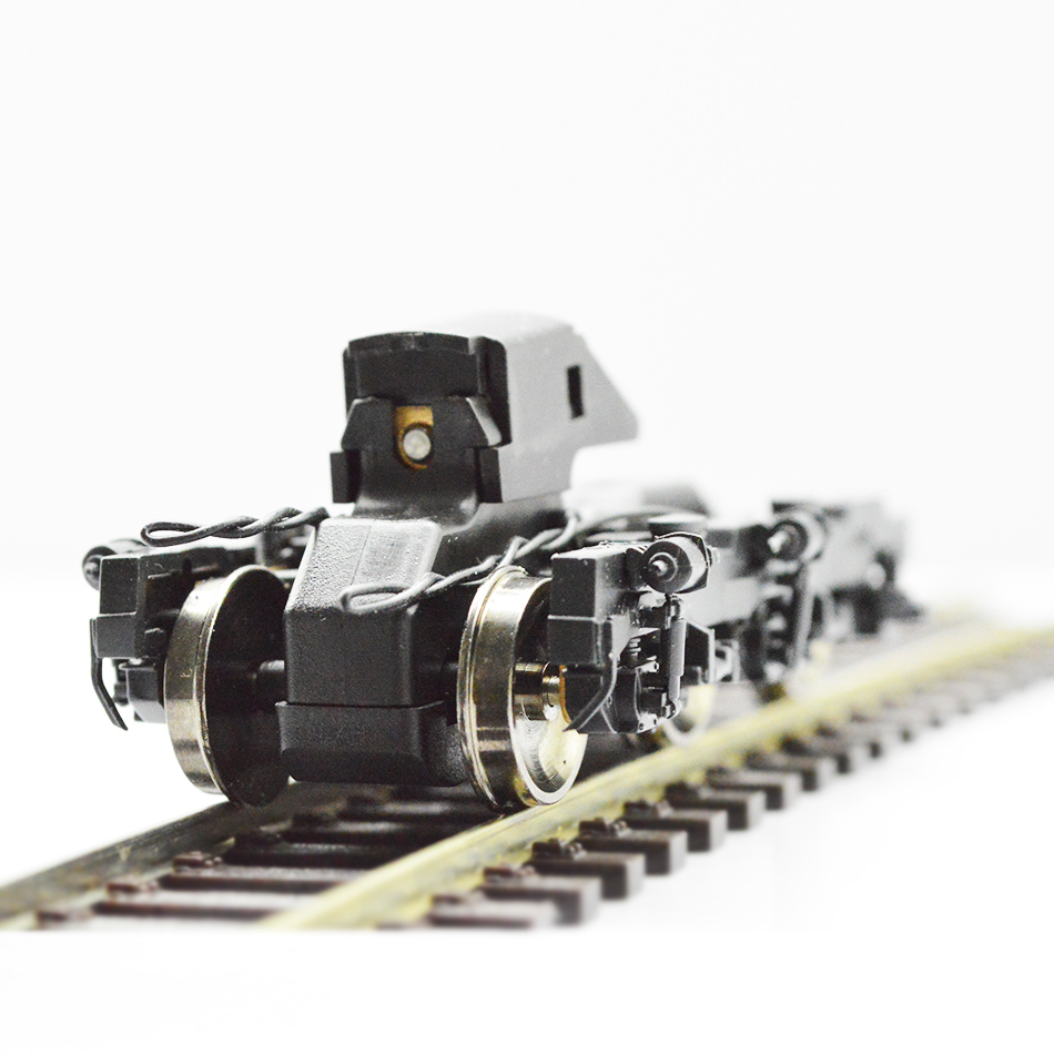 Running Gear Locomotive - Model Train Powered Bogie Assembly Metal