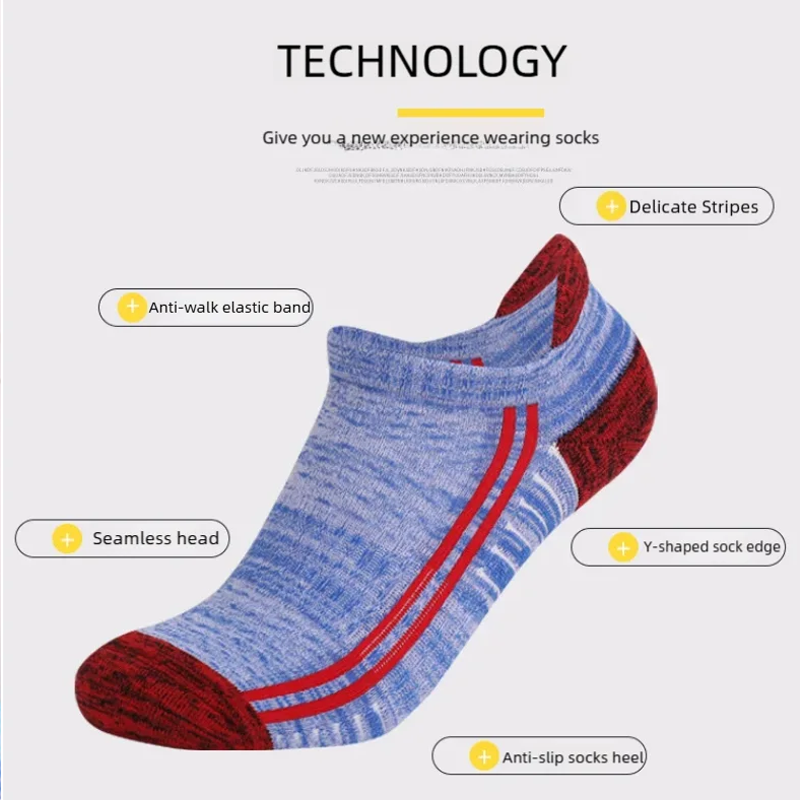 WRELS 1/2/3 Pairs Athletic Run - Anti Blister Sock ulasan dan harga