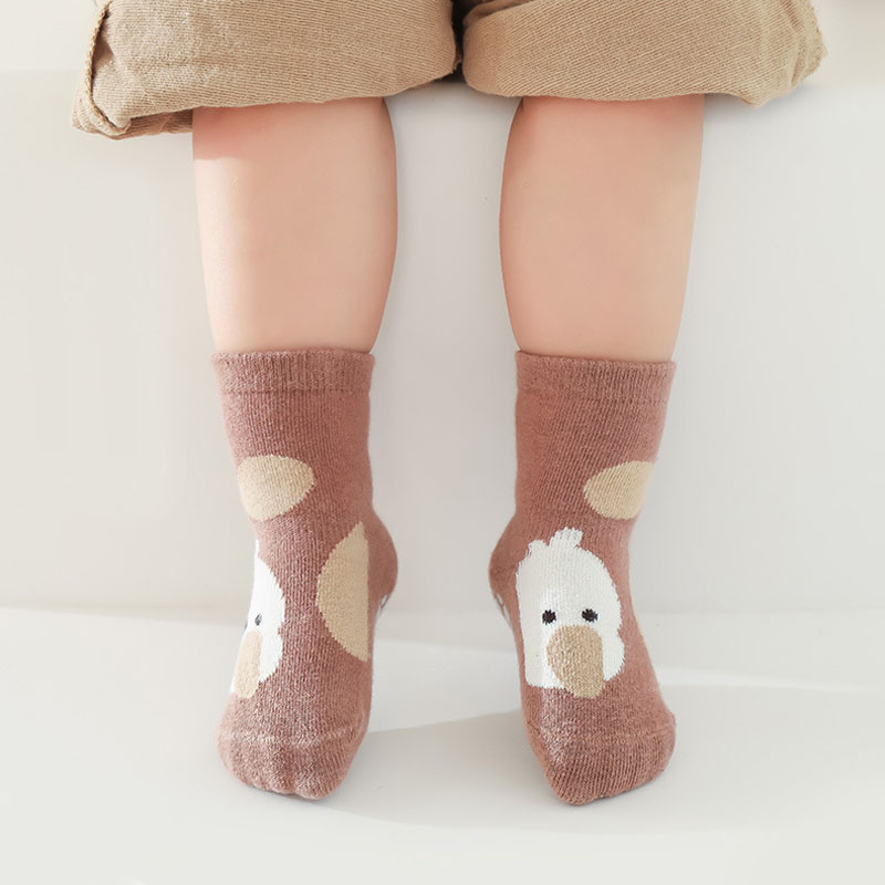 5 Pairs Kids Non-Slip Socks Cu - Anti Blister Sock ulasan dan harga