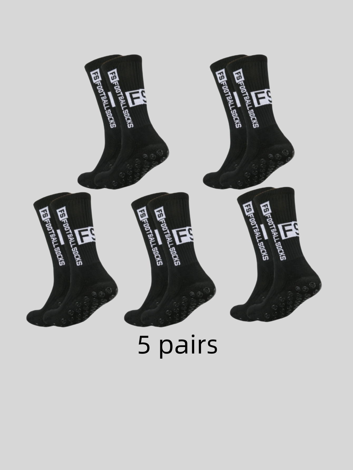 5 pairs of multi-color adhesiv - Anti Blister Sock ulasan dan harga