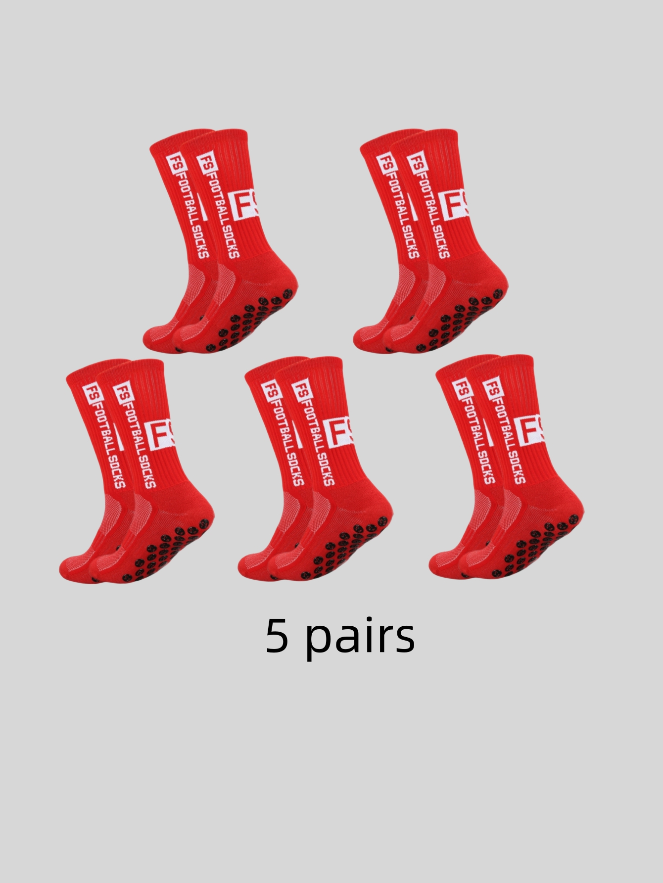 5 pairs of multi-color adhesiv - Anti Blister Sock ulasan dan harga
