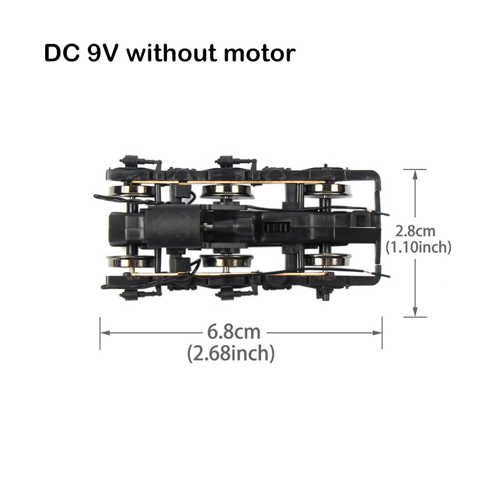 Model Train Powered Bogie Asse - Running Gear Locomotive ulasan dan harga