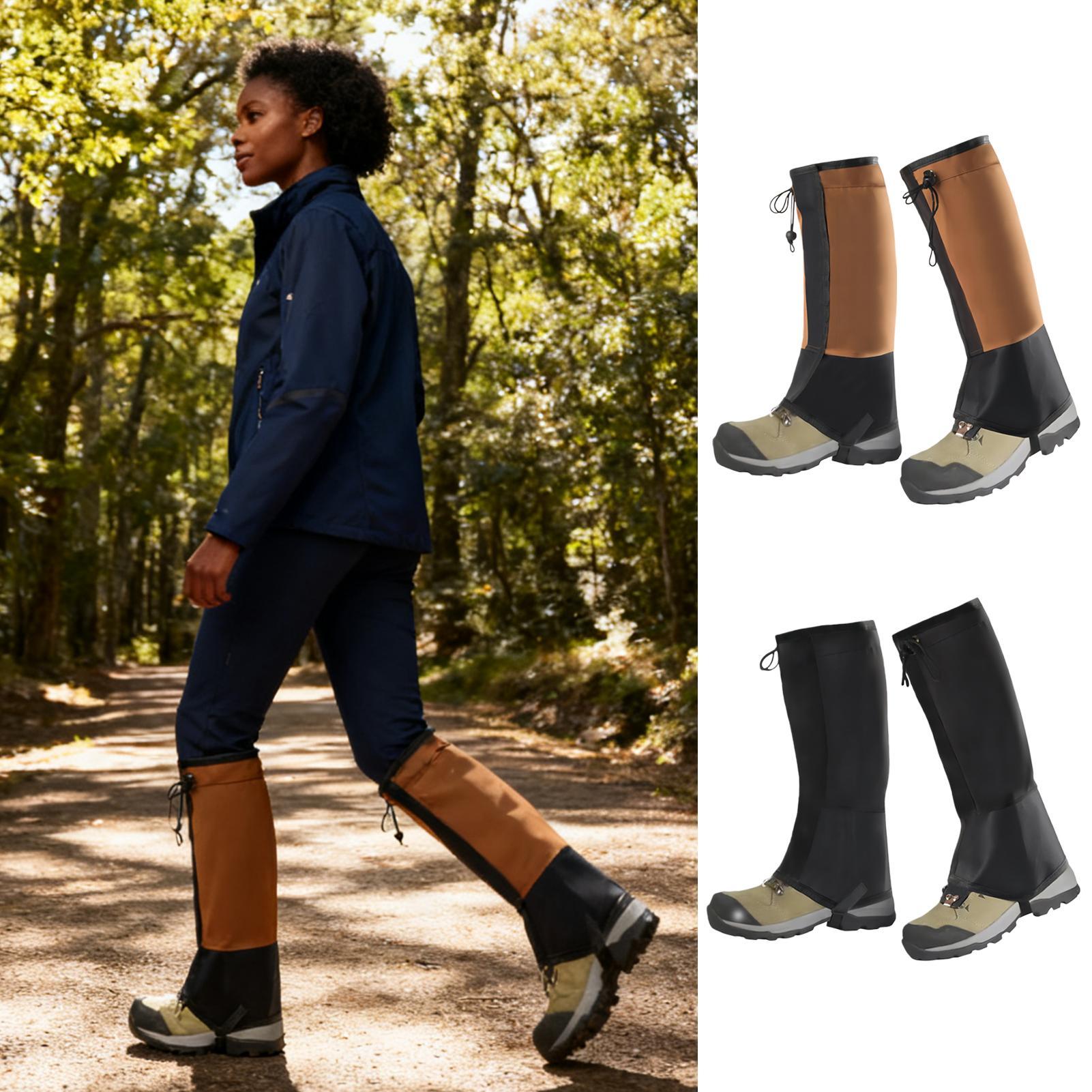 Waterproof Leg Gaiters for Hik - Running Gear For Rain ulasan dan harga