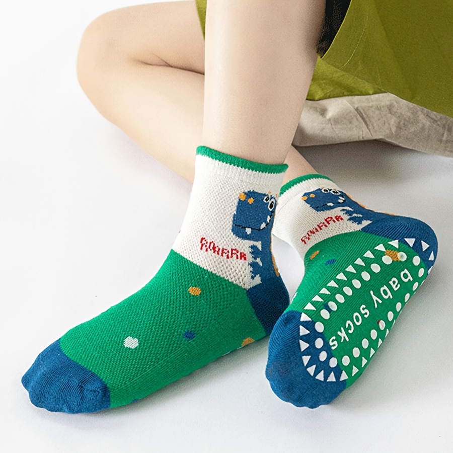 5 Pairs of Floor Socks Cartoon - Anti Blister Sock ulasan dan harga