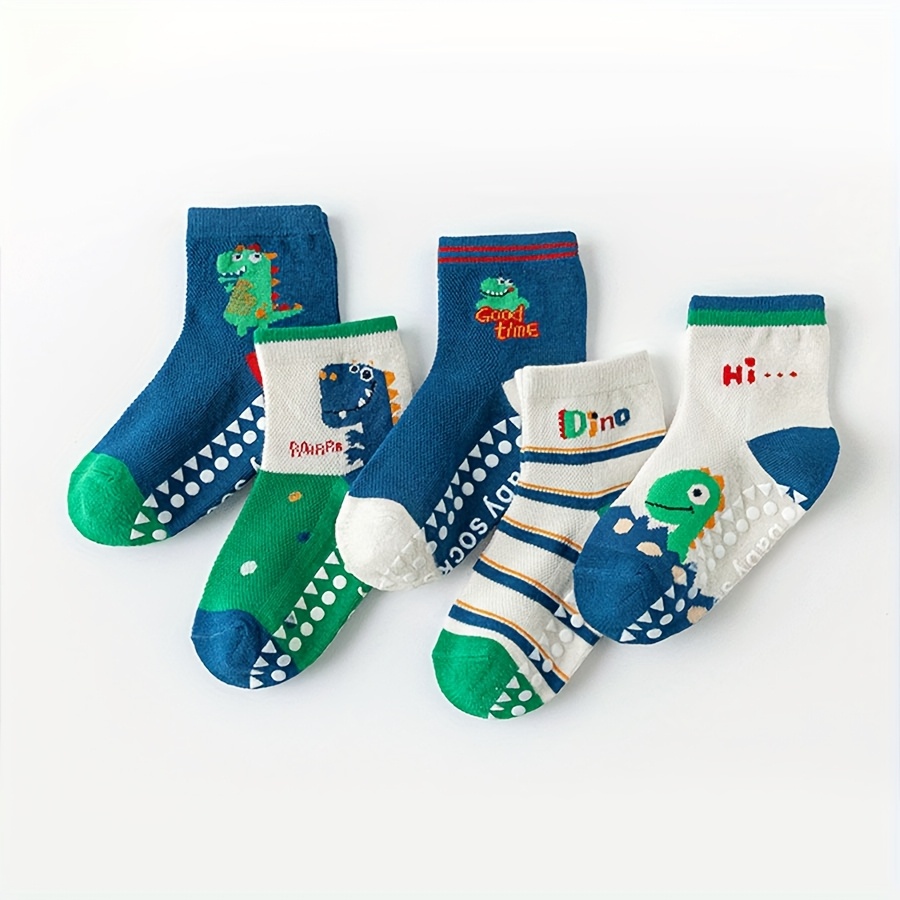 5 Pairs of Floor Socks Cartoon - Anti Blister Sock ulasan dan harga