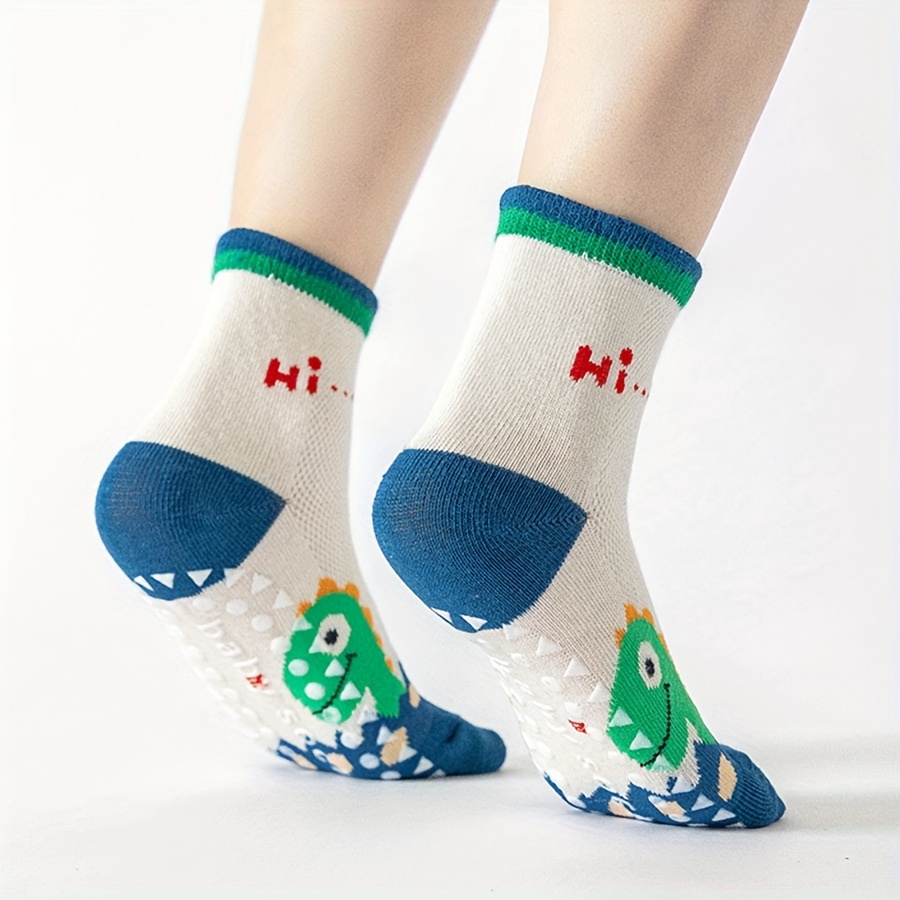 5 Pairs of Floor Socks Cartoon - Anti Blister Sock ulasan dan harga