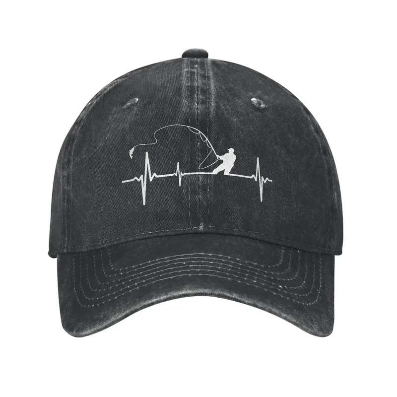 Fishing Heartbeat Baseball Cap - Running Gear Gifts ulasan dan harga