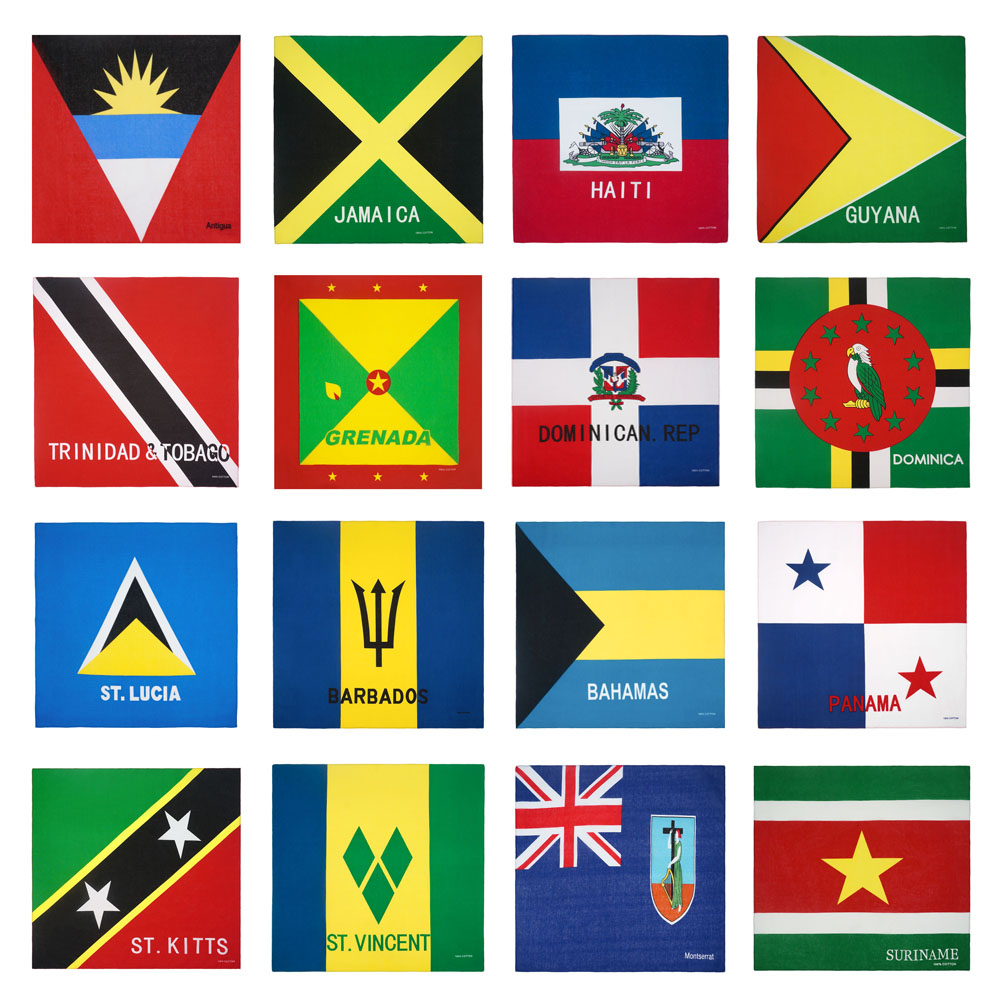 Caribbean National Flag Design - Running Gear Design ulasan dan harga
