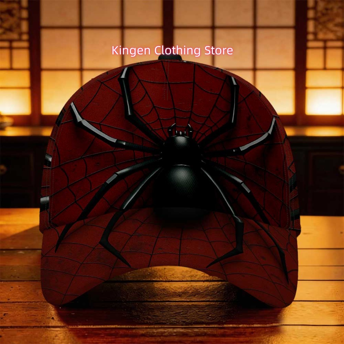 1pc 2D Flat Black Spider on Re - Running Gear Gifts ulasan dan harga