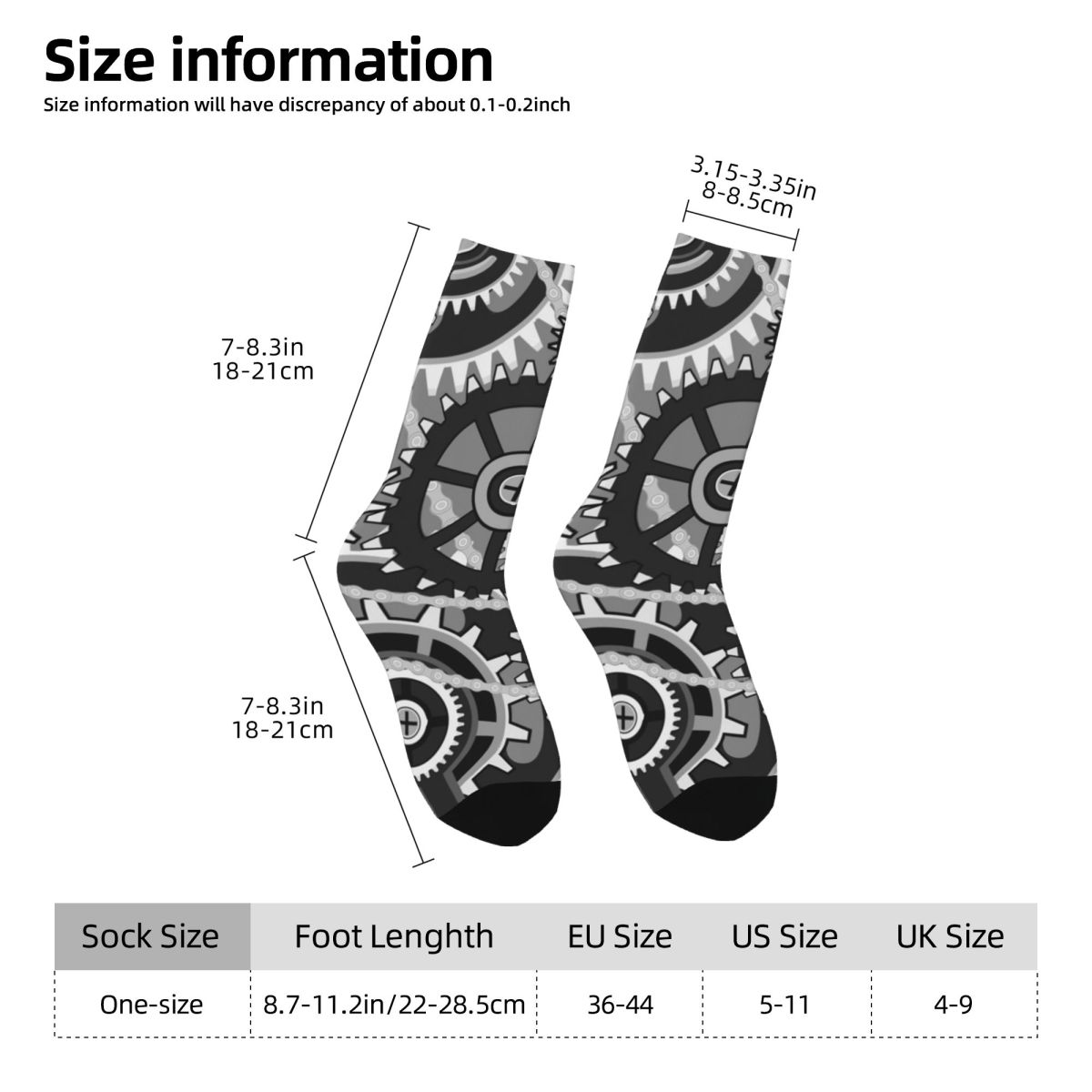 Gears Vintage Wheels Stockings - Running Gear Gifts ulasan dan harga